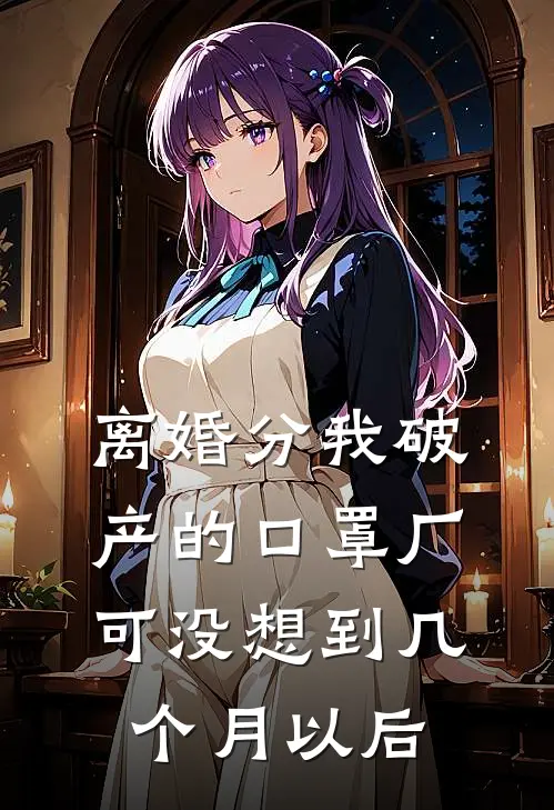 离婚分我破产的口罩厂，可没想到几个月以后