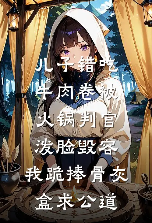 儿子错吃牛肉卷被火锅判官泼脸毁容，我跪捧骨灰盒求公道