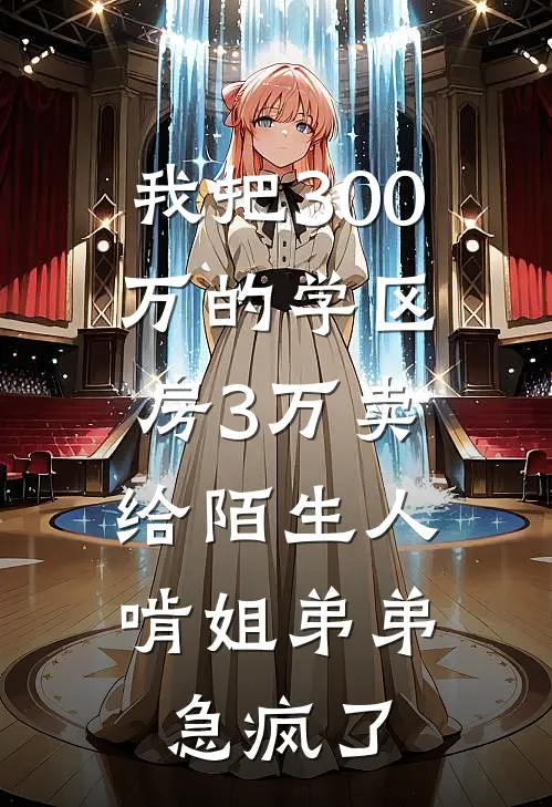 我把300万的学区房3万卖给陌生人，啃姐弟弟急疯了