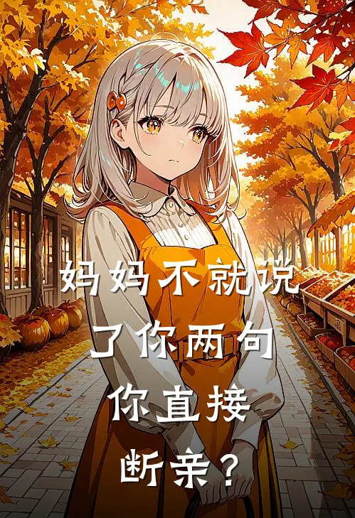 妈妈不就说了你两句，你直接断亲？