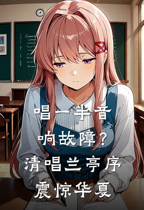 唱一半音响故障？清唱兰亭序震惊华夏