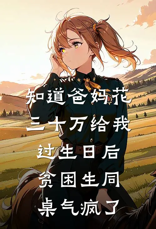 知道爸妈花三十万给我过生日后，贫困生同桌气疯了